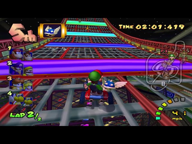 Mario Kart: Double Dash (GC) walkthrough - Wario Colosseum