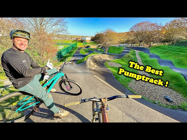 Riding this EPIC Pumptrack and Sick new DH Trails with Daryl Brown! - He’s back!