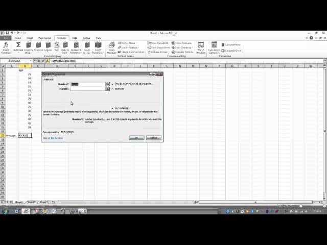 How to Use Excel-Choosing & Selecting Statistical Functions