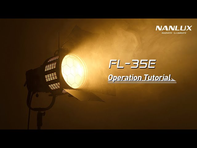 FL-35E Motorized Fresnel Lens Operational Tutorial