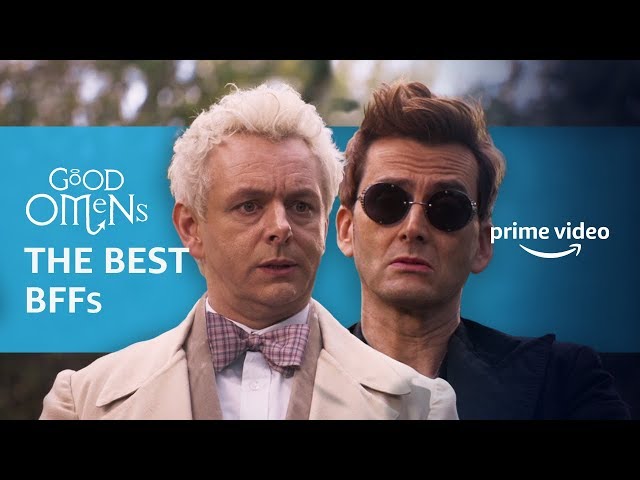 Good Omens BFFs Aziraphale and Crowley | Prime Video