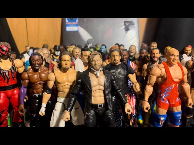 My entire custom WWE/AEW figure collection!