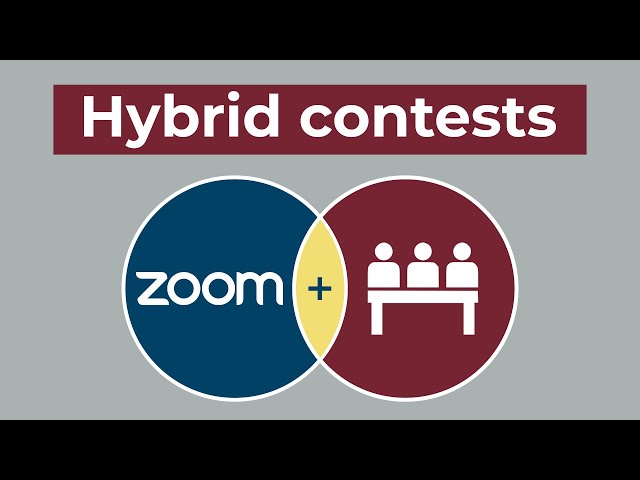 What do you really need to run a hybrid Toastmasters contest?