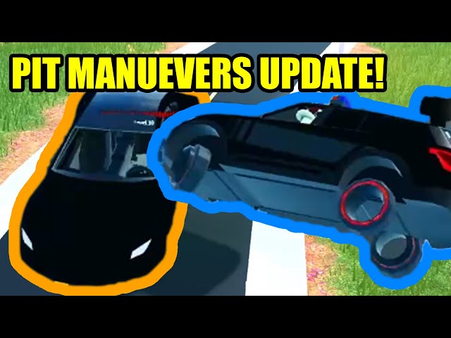 NEW PIT MANUEVERS and AGENT CAR UPDATE is HERE! | Roblox Jailbreak