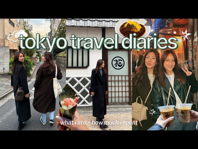 japan vlog 🇯🇵 ep. 2 | exploring tokyo 🗼 omakase 🍣 shopping & cafés (what i ate + prices)