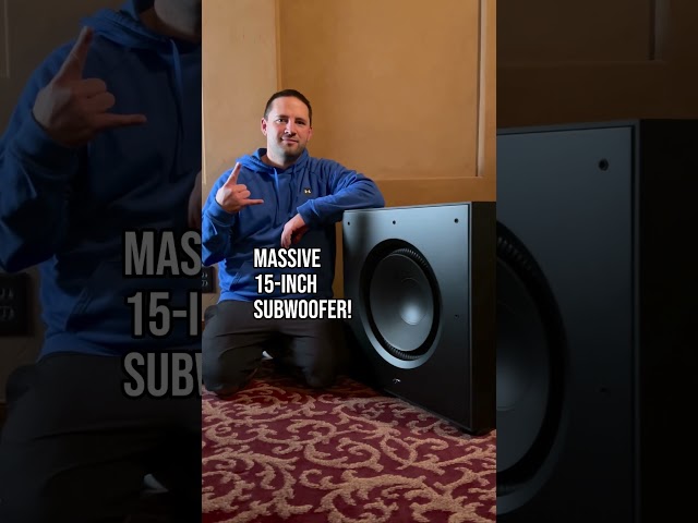 EXTREME BASS! 15-Inch Paradigm X15 Subwoofer for Home Theater