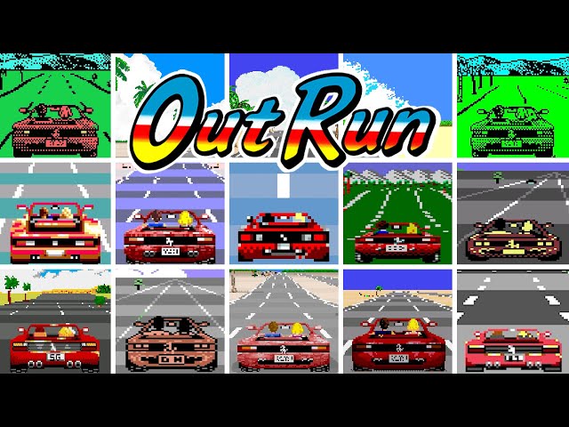 OutRun - Versions Comparison (HD 60 FPS)