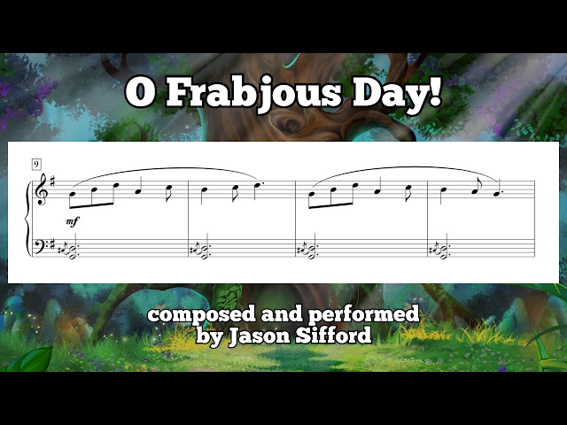 O Frabjous Day!