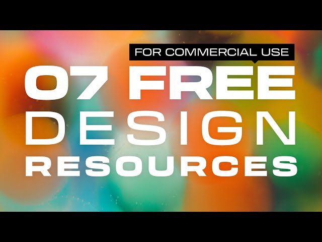 7 Websites With Free Assets for Designers (Commercial Use Allowed!)