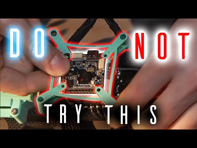 What is the BEST way to mount your Flight Controller on an FPV Drone TESTED