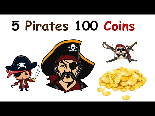 5 Pirates Puzzle || 100 Gold Coins 5 Pirates || Game Theory