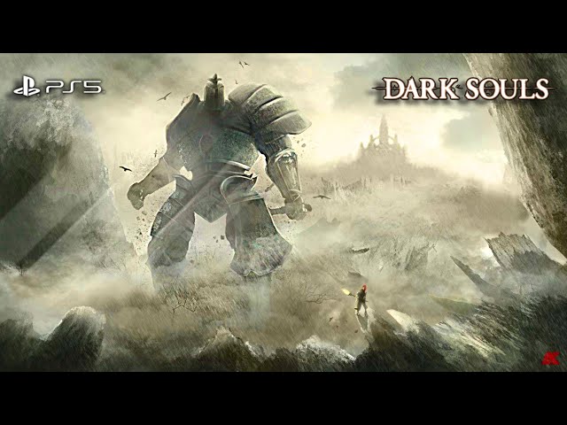 Dark Souls - Elynia's Journey | SL1 VS Iron Golem [SL1, Solo, No Damage].