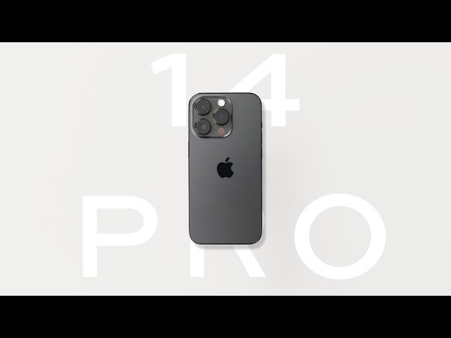 iPhone 14 Pro Space Black Unboxing and First Impressions!