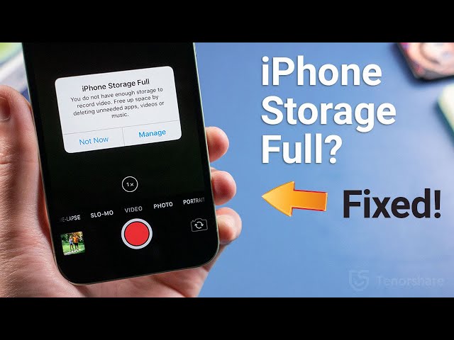 iPhone Storage Full? Free It Up Now! (2021)