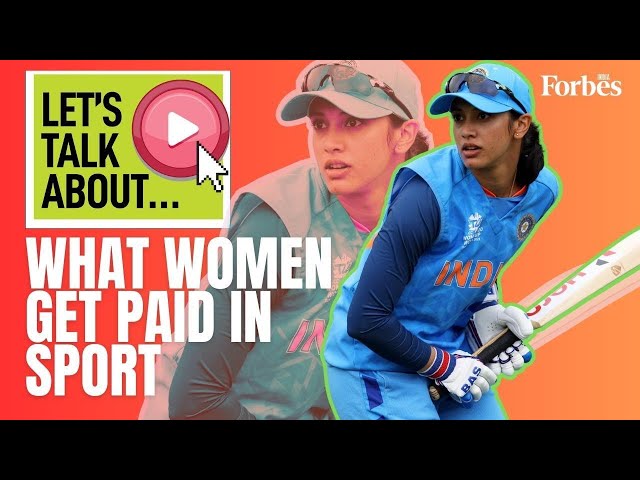 Let's talk about...what women get paid in sport