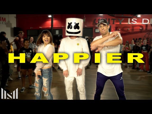 MARSHMELLO - "HAPPIER" Dance | Matt Steffanina & Bailey Choreography