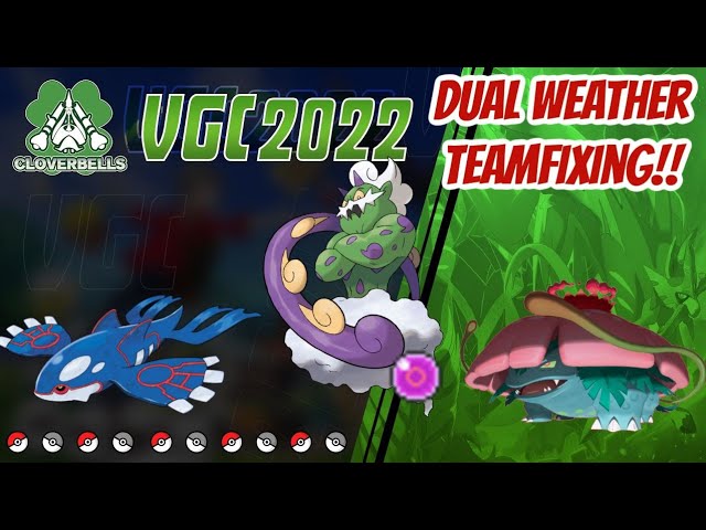 Series 12 Dual Weather TeamFixing! | VGC 2022 | Pokemon Sword & Shield | Teambuilding Guide