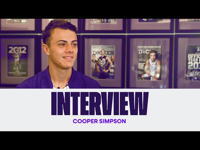 'Excited to announce I've got a two-year extension' | Cooper Simpson