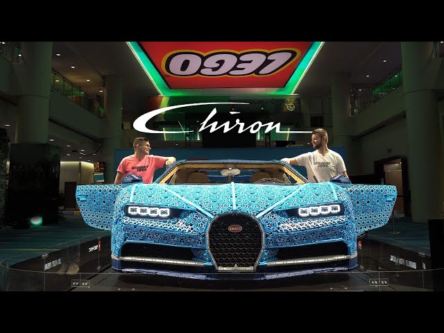 LEGO Technic Bugatti Chiron Review - Full Size and IT DRIVES!