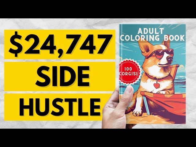 Using AI for Amazon Side Hustle Selling Coloring Books Full Tutorial (WORLDWIDE)