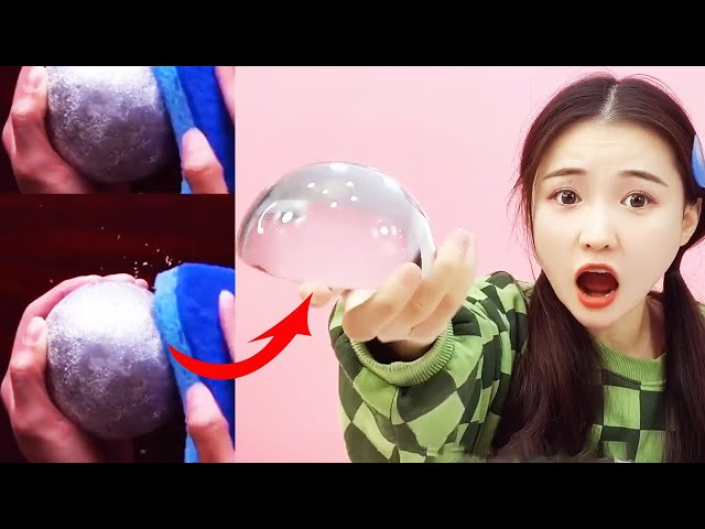 I Made Foil Ball Into A Crystal Ball With Vinegar | Funny Playshop | Incredible Experiment