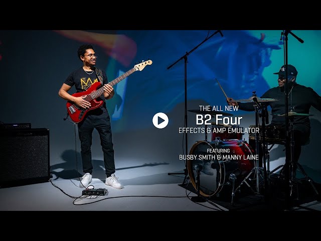 A First Look at The ZOOM B2 FOUR: Featuring Alex “Busby” Smith