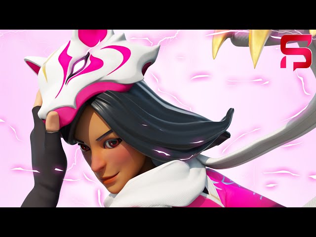 VI'S FACE REVEAL - THE GIRL BEHIND THE MASK.. ( Fortnite )
