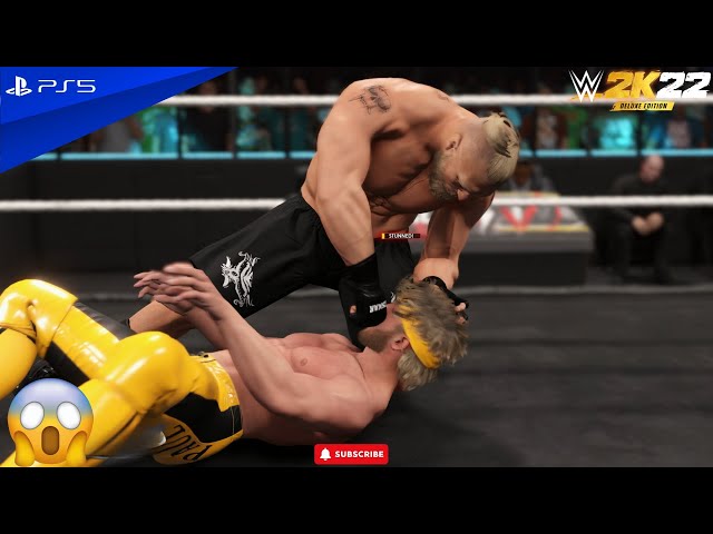 Brock Lesnar vs Logan Paul - Fight For Glory - WWE 2K22