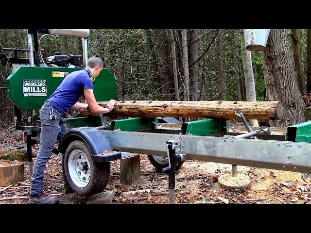 Woodland Mills- Sawmill & Trailer- HM126 Woodlander XL