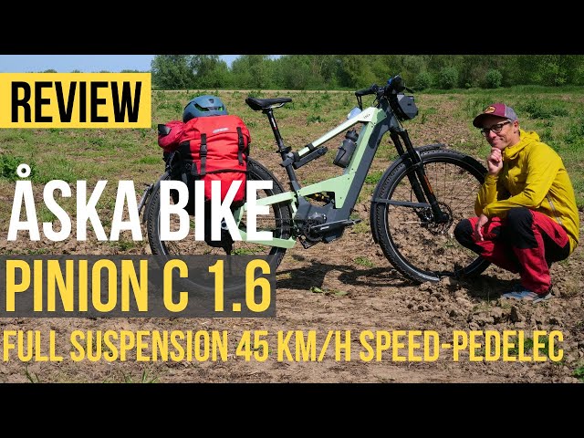 REVIEW ÅSKA BIKE | PINION FULL SUSPENSION 45 KM/H SPEED-PEDELEC
