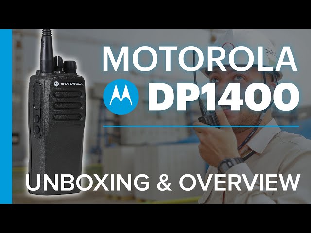 Motorola DP1400 - Two-Way Business Radio - Goods In #34