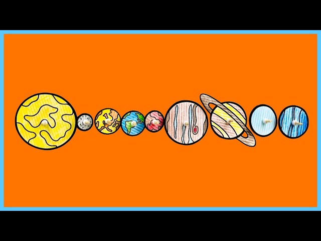 DIY Spinning Top Planets | How to make Cardboard Spinning Top Planets for kids | Solar System Craft