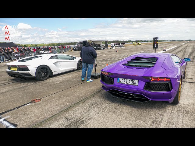 Lamborghini Aventador S vs Lamborghini Aventador