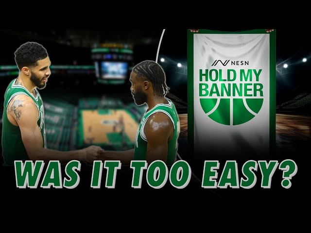 The Celtics Had an Easy Path to the NBA Finals… SO WHAT! || Hold My Banner Ep.14