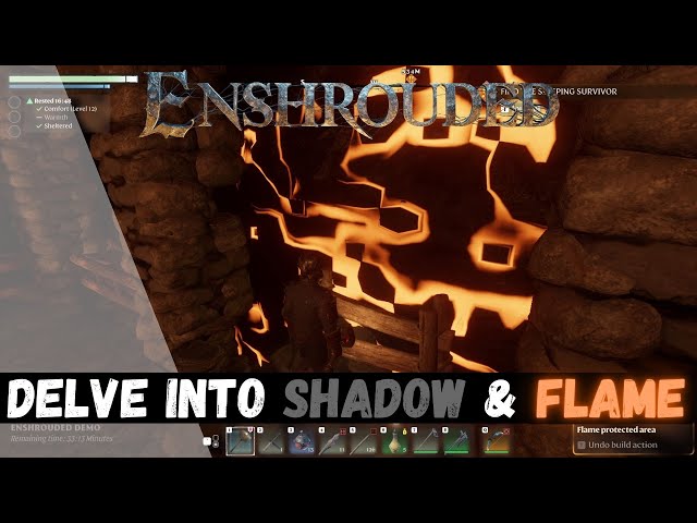 Enshrouded | A deeper look into building underground