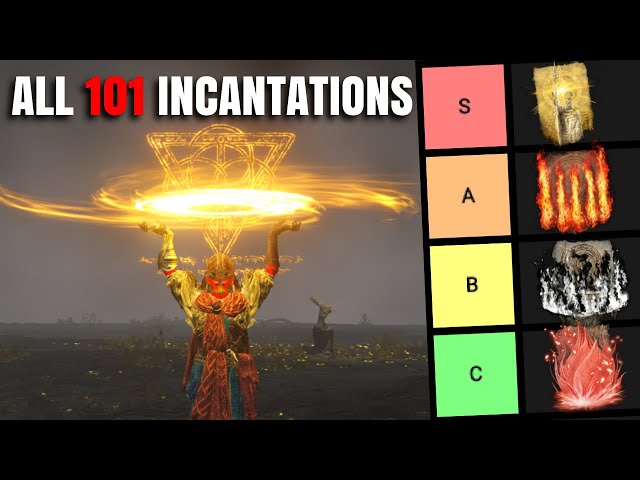 Every Incantation Ranked! Elden Ring Spell Tier List Patch 1.10 #fromsoftware