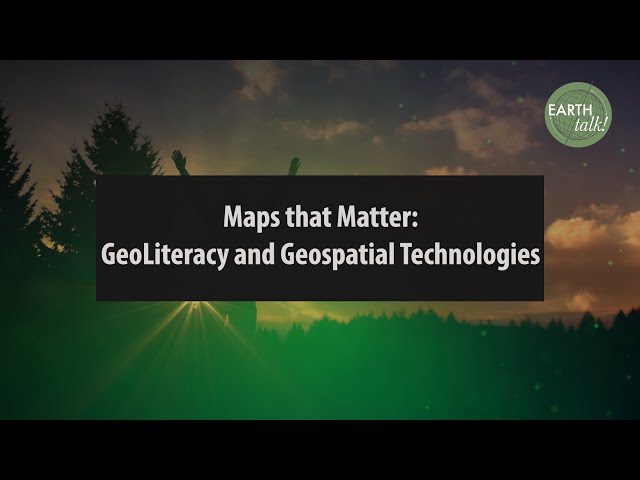 EARTHtalk! - Maps That Matter - David Baylis (PROMO)