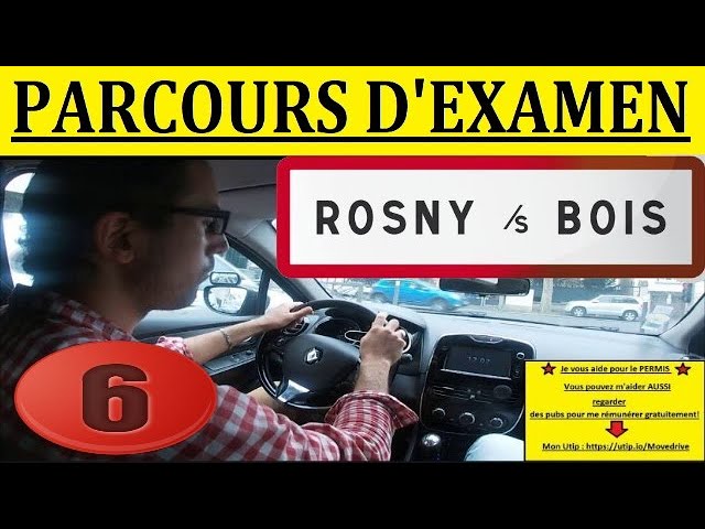 Examen Permis ROSNY-SOUS-BOIS #6