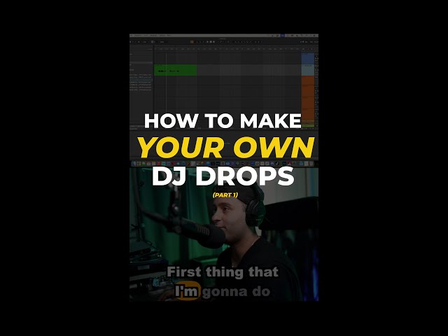 Create Your Own DJ Drops In Ableton!