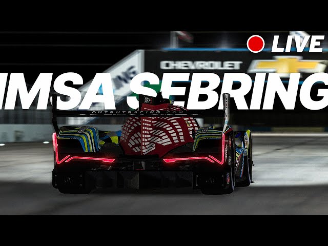New Week is here - let's do some IMSA at Sebring | iRacing Live