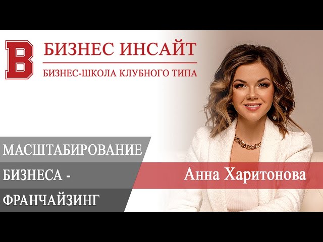 БИЗНЕС ИНСАЙТ: Анна Харитонова. Масштабирование бизнеса: от стартапа до миллиарда