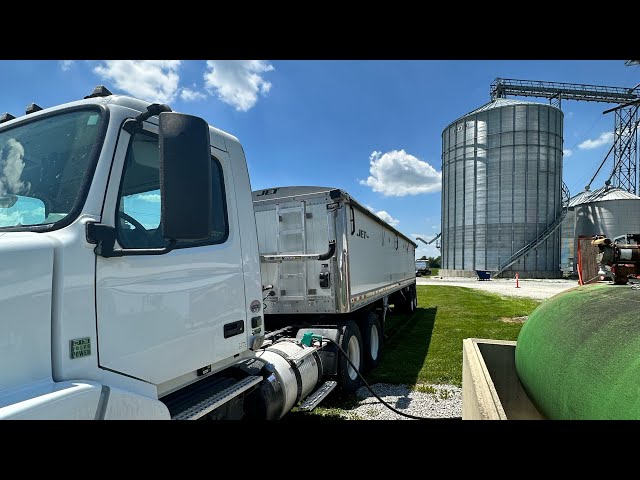 Haul the last load of corn with me!