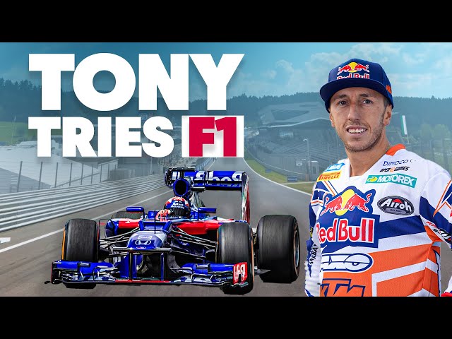 What Happened When We Put Motocross Champ Tony Cairoli In An F1 Car |  Two to Four Wheels