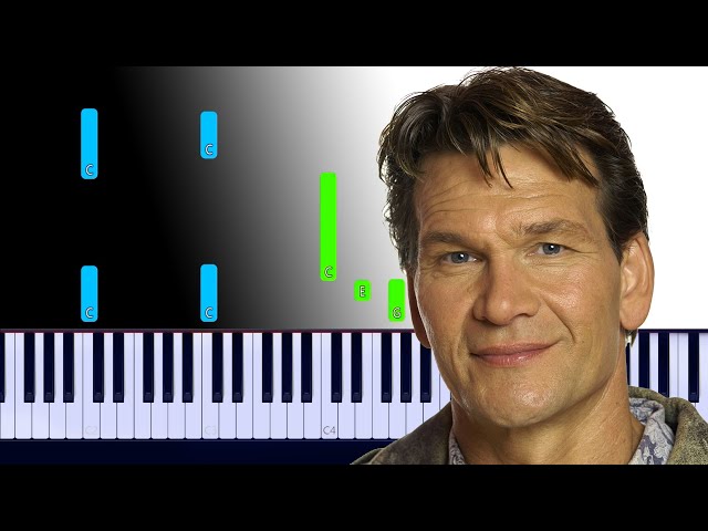 Patrick Swayze - She's Like The Wind ft. Wendy Fraser Piano Tutorial