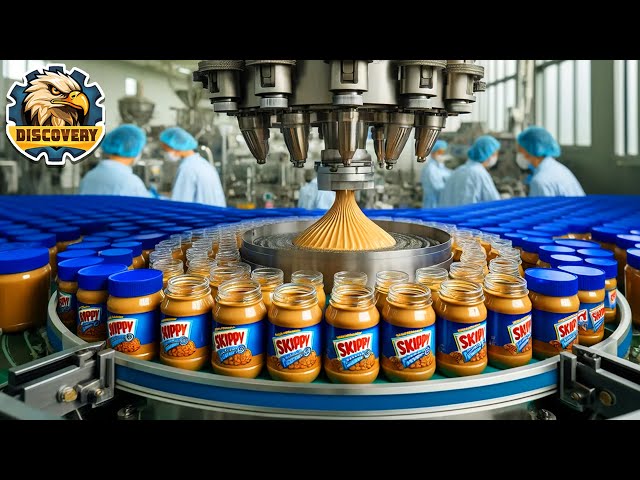How Peanut Butter Is Made | Peanut Butter Factory Tour | Captain Discovery
