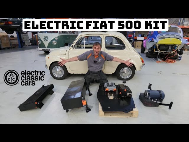 Fiat 500 bolt-in electric conversion kit.