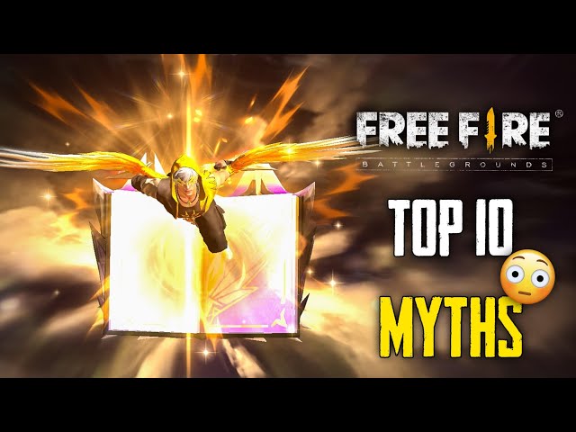 Top 10 Mythbusters in FREEFIRE Battleground | FREEFIRE Myths #277