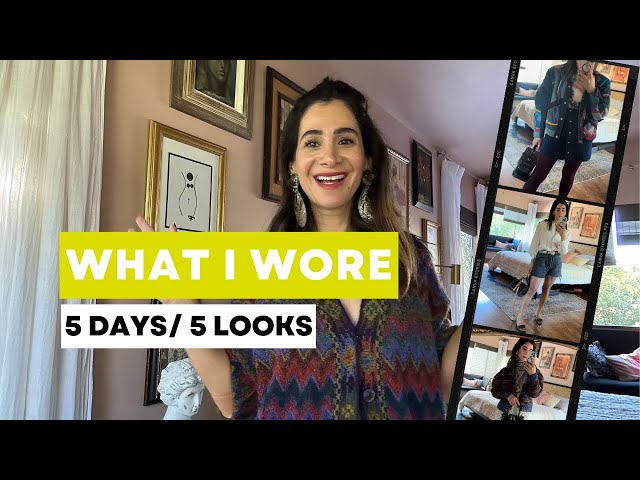 FASHION LOOKBOOK: WHAT I WORE