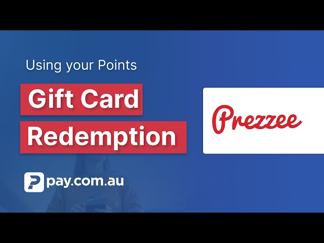 How to make a Prezzee Gift Card redemption in pay.com.au