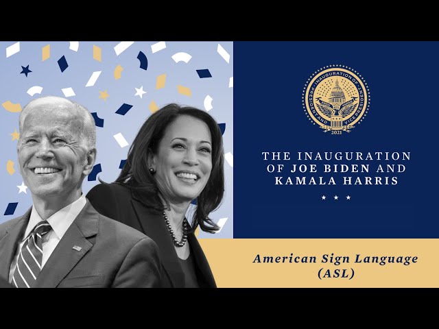 [ASL] The Inauguration of Joe Biden & Kamala Harris